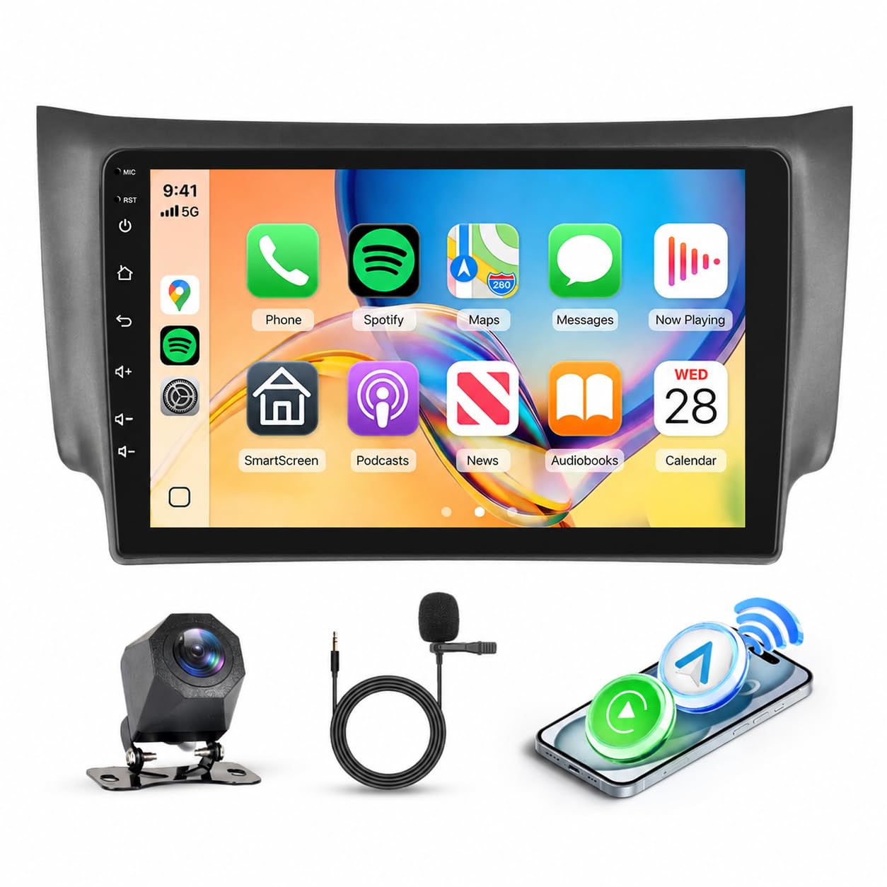 Amazon.com: 4G+128G Car Radio for Nissan Sentra 2013-2017 Stereo